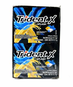 Goma De Mascar Trident Splash Menta-Vainilla 17.1G C/U 10 Unidades