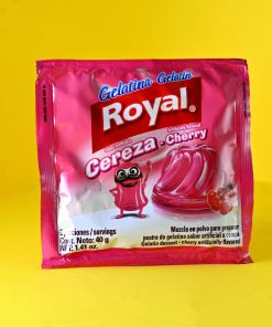 Gelatina Royal Sabor A Cereza 40G