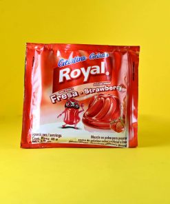 Gelatina Royal Sabor A Fresa 40G