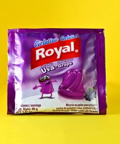 Gelatina Royal Sabor A Uva 40G