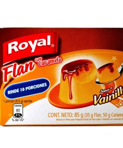 Flan De Vainilla Caramelo Royal 85G