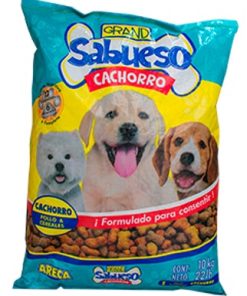 Comida Para Perro Grand Sabueso Adulto 1Lb C/U 10 Unidades